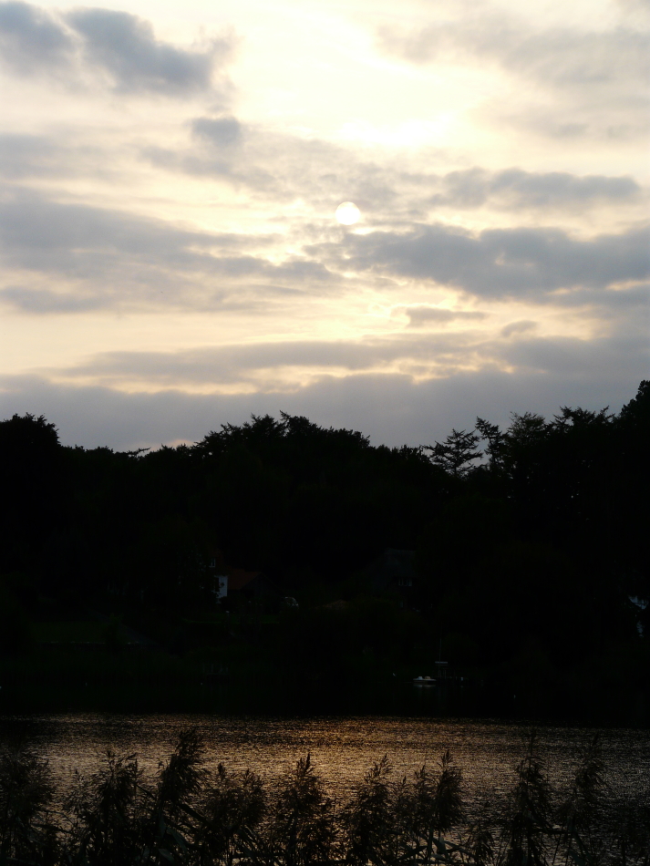 Am Kellersee, Sonnenuntergang