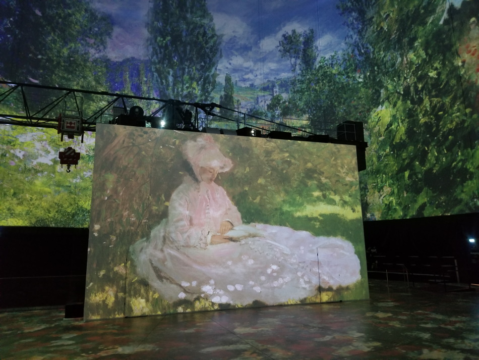 Wuppertal, Visiodrom, Monet-Ausstellung, Claude Monet, 360 Grad Film