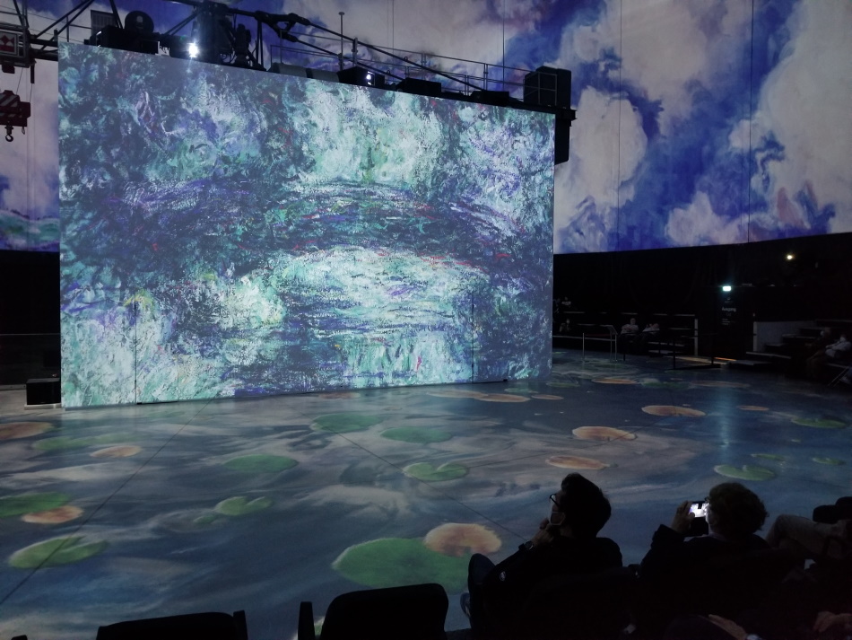 Wuppertal, Visiodrom, Monet-Ausstellung, Claude Monet, 360 Grad Film