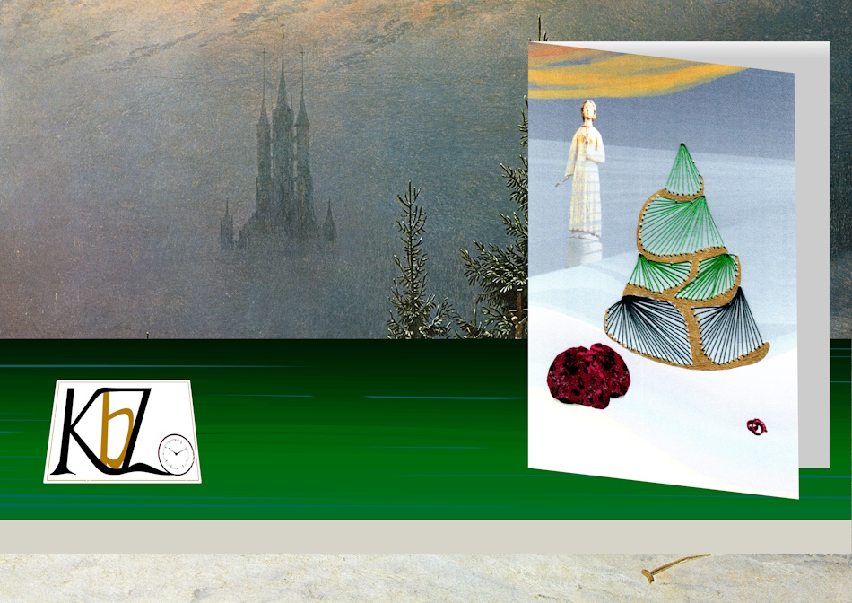 Winterlandschaft mit Kirche, Caspar David Friedrich, Gemälde, Romantik